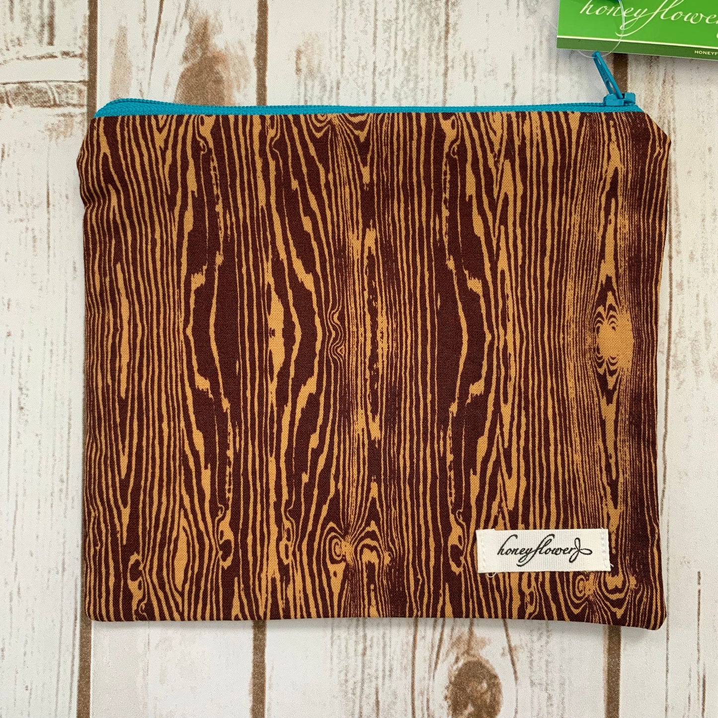 Reusable Snack Pouch | pack of 2 | 100% cotton | woodland