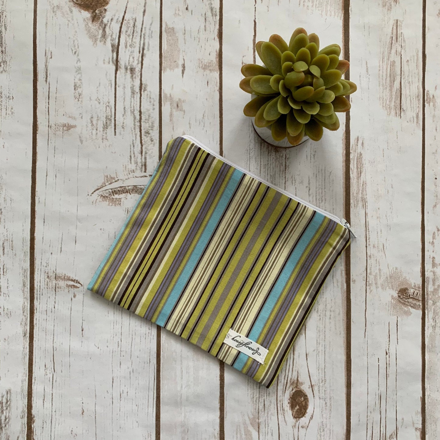 Reusable Snack Pouch | pack of 2 | 100% cotton | foxes