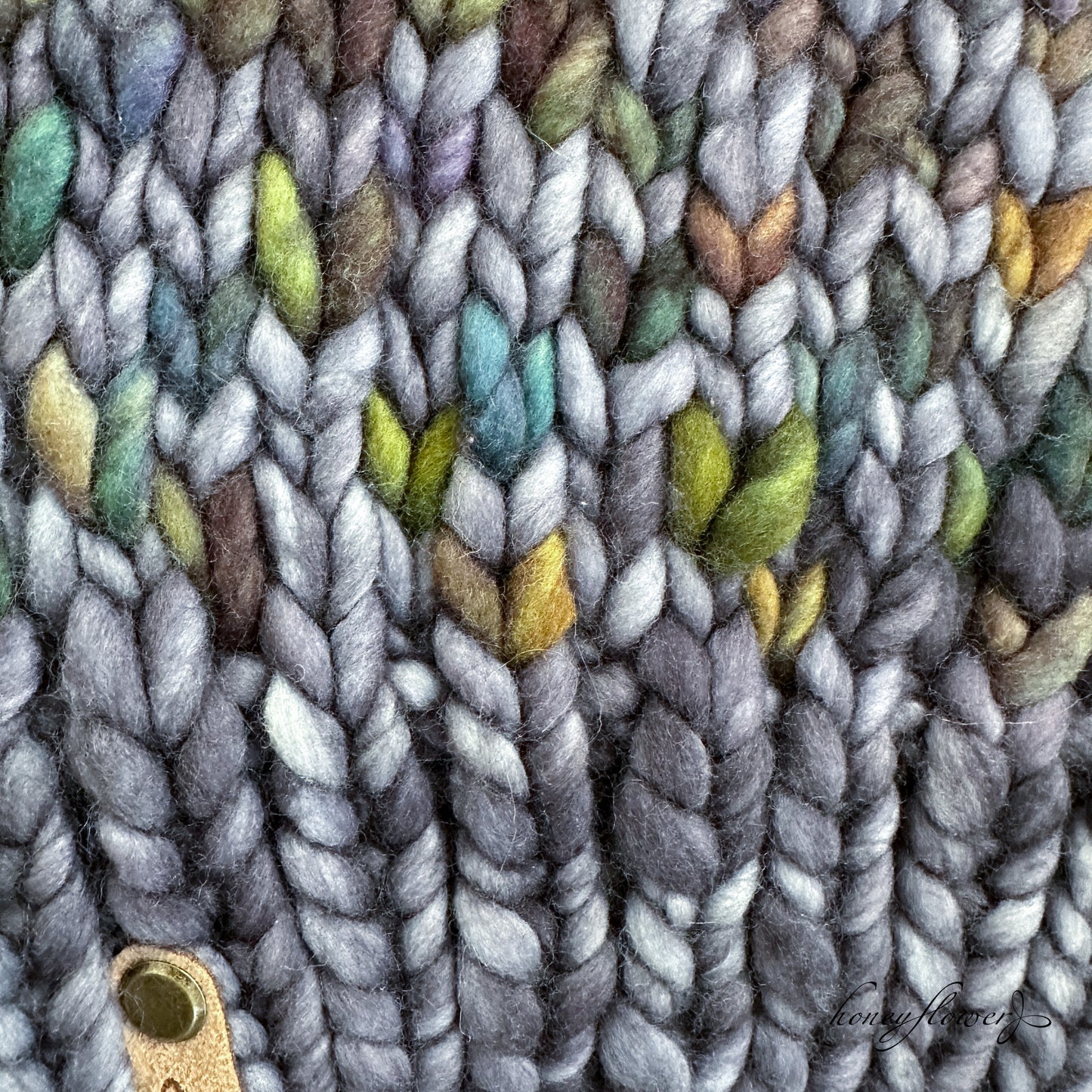 Sunrise Beanie with pom | Spring Mountains | 100% merino wool