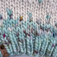 Winterfell Beanie with pom | seafoam and cream | 100% merino wool