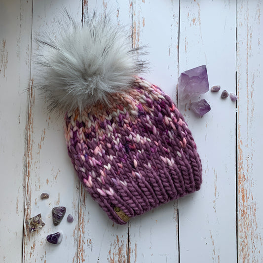 Sunrise beanie | Purple Fade