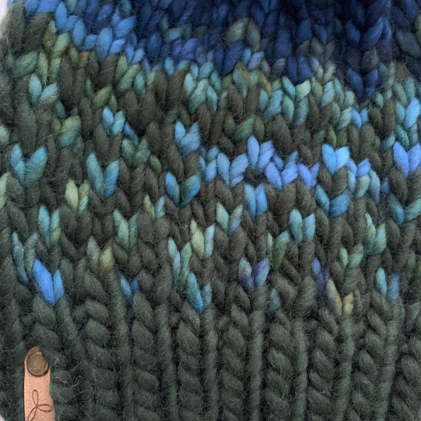Sunrise beanie | coastal woodland