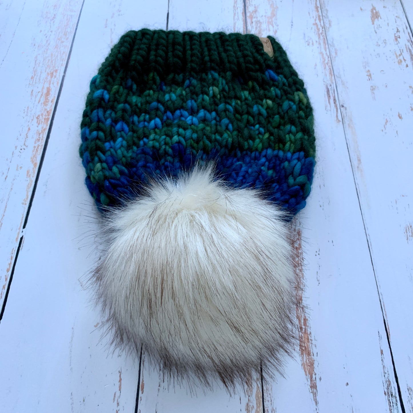 Sunrise beanie | coastal woodland