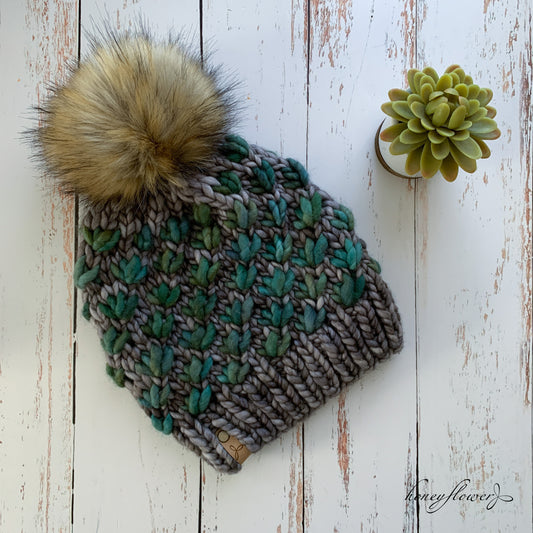 Lotus Flower beanie | Coal and Forest
