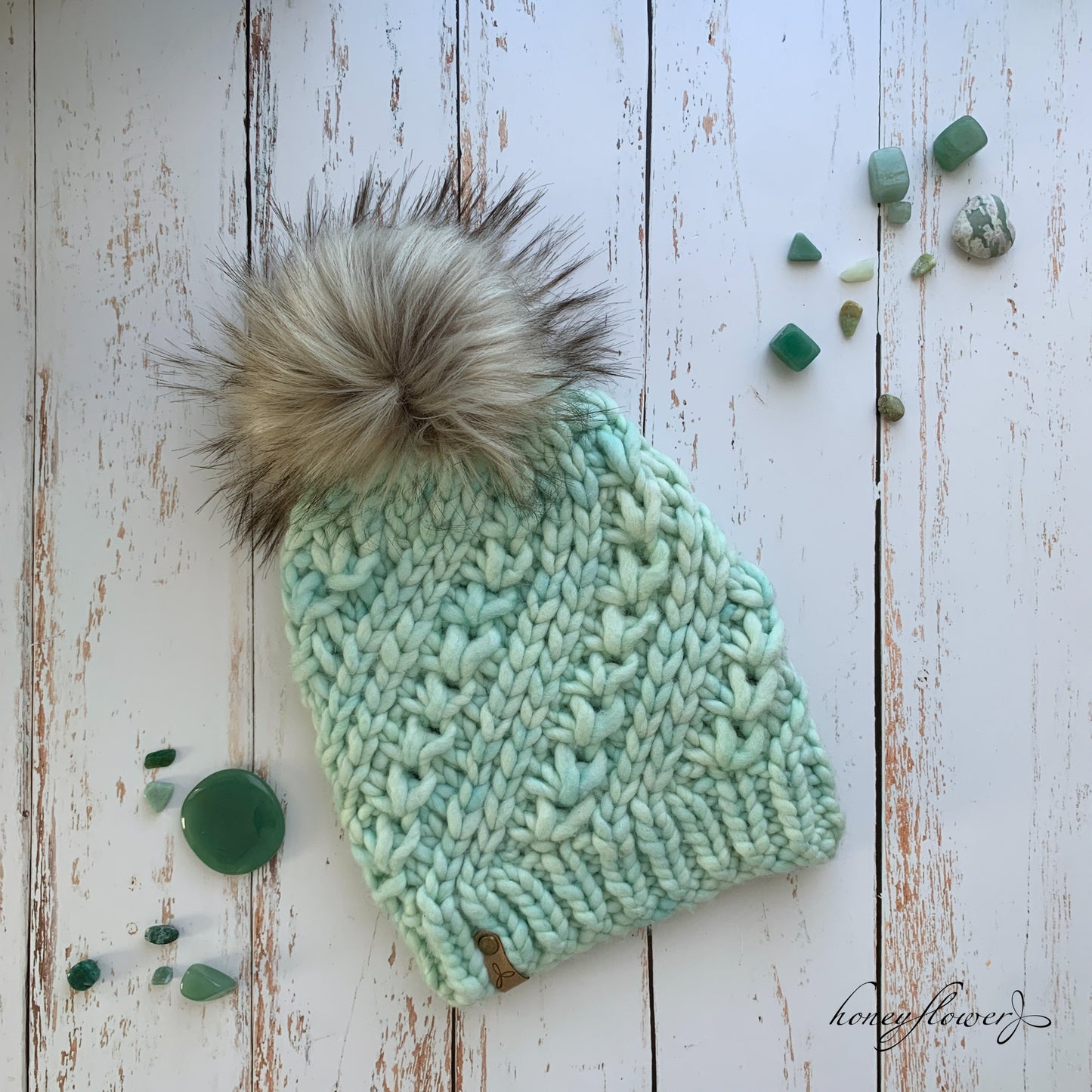 Mekong River beanie | mint green