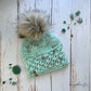 Crush Brim Hat | seaglass green