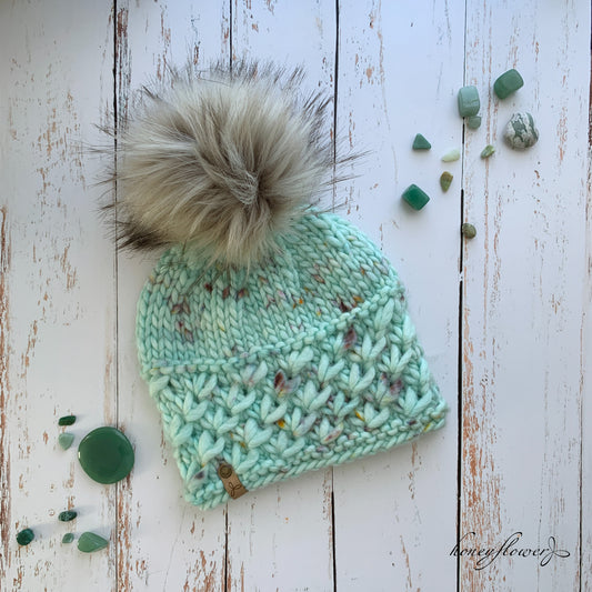 Crush Brim Hat | seaglass green