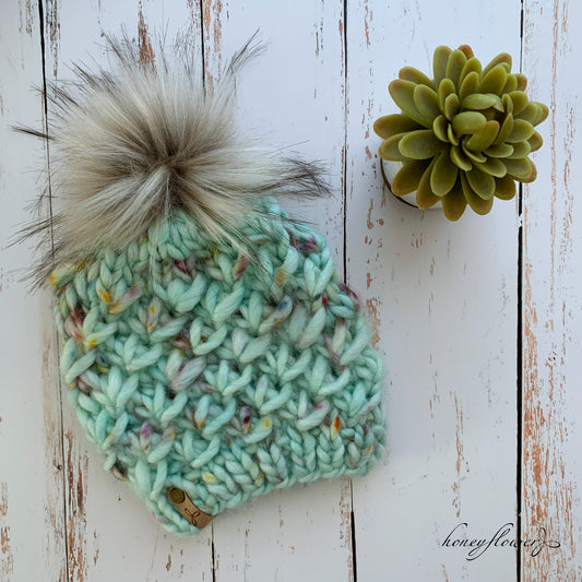 Baby Crush Hat | mint green