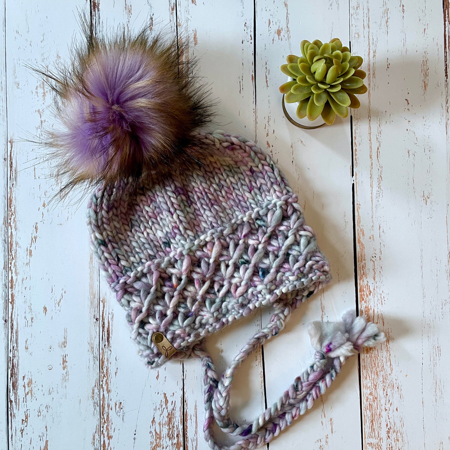 Crush Chapeau | Purple and Silver
