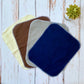 Reusable paper towels | neutral gray | navy | brown | cream | set of 12