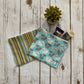 Reusable Snack Pouch | pack of 2 | 100% cotton | foxes